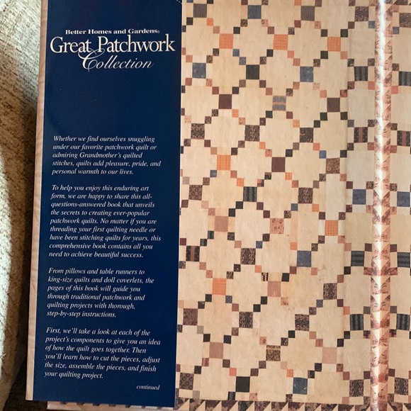 1997 Better Homes & Gardens Great Patchwork Collection 240 pg hardback book - Picture 4 of 7